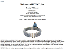 Tablet Screenshot of hexeco.com